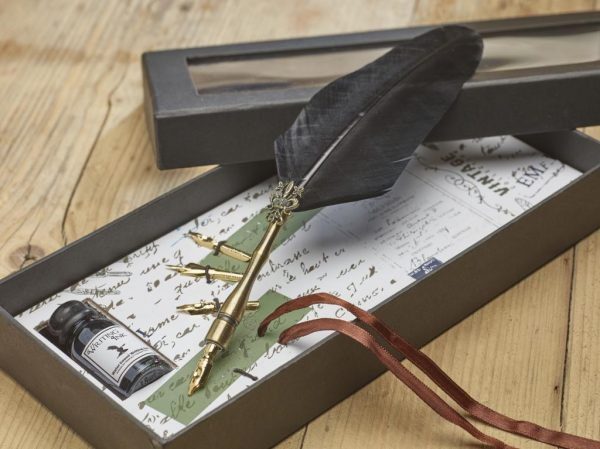 Veren pen set zwart