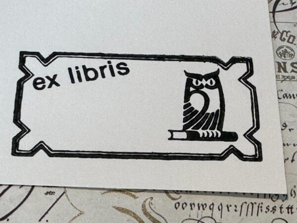 PW Ex libris uil - Afbeelding 2
