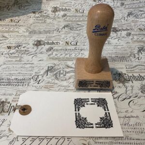 PW Ex libris ornament