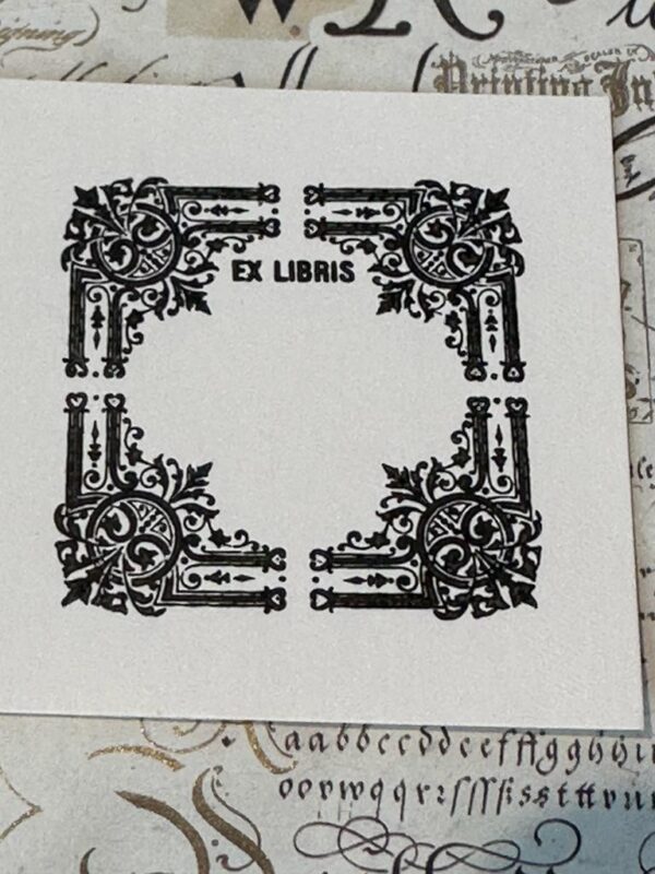 PW Ex libris ornament - Afbeelding 2