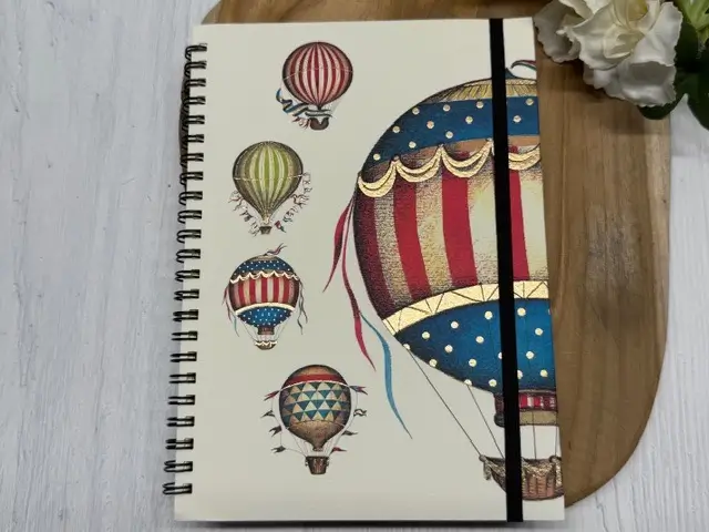 Notebook ringband luchtballonnen