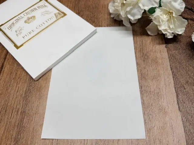 50 Vel briefpapier Cotton A5