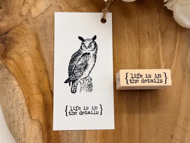 {Life Is In The Details}