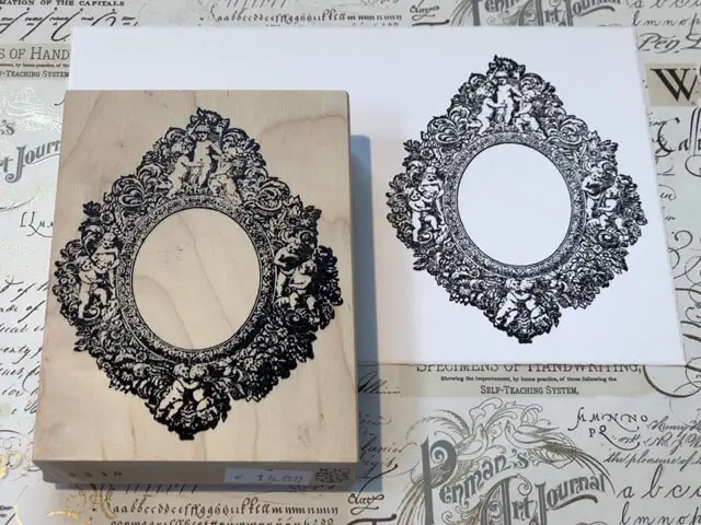 Cherub Encrusted Mirror