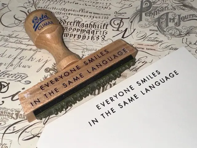 PW Everyone smiles in the same language