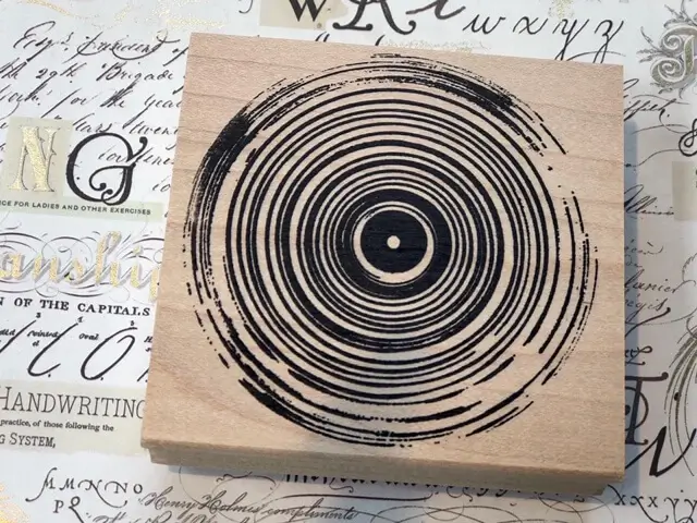 Large Solid Ctr Ring Circle