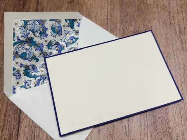 Set Italia blauw/turquoise grote kaart