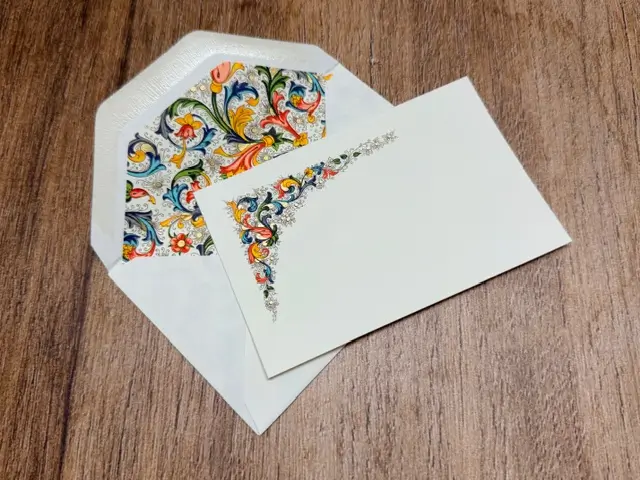 Set Italia oranje kleine kaart